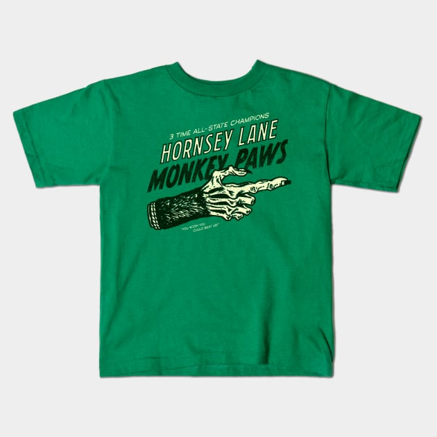 Monkey Paws Kids T-Shirt by GiMETZCO!